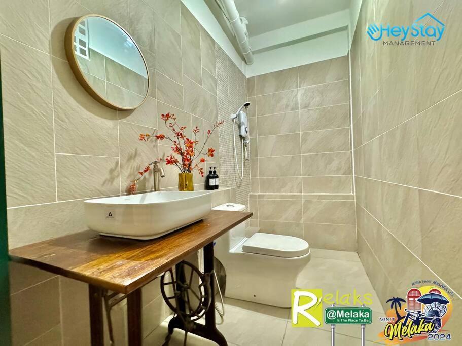 Willa Heritage House 16Pax Riverview 3 Mins Walkjonker Melaka Zewnętrze zdjęcie