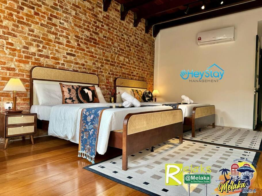 Willa Heritage House 16Pax Riverview 3 Mins Walkjonker Melaka Zewnętrze zdjęcie