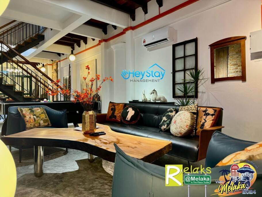 Willa Heritage House 16Pax Riverview 3 Mins Walkjonker Melaka Zewnętrze zdjęcie